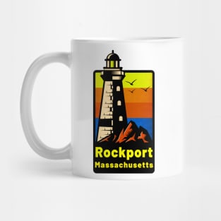 Rockport Massachusetts Lighthouse Mug